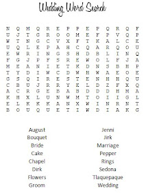 AZ in August: Kids Table Activities Pt II