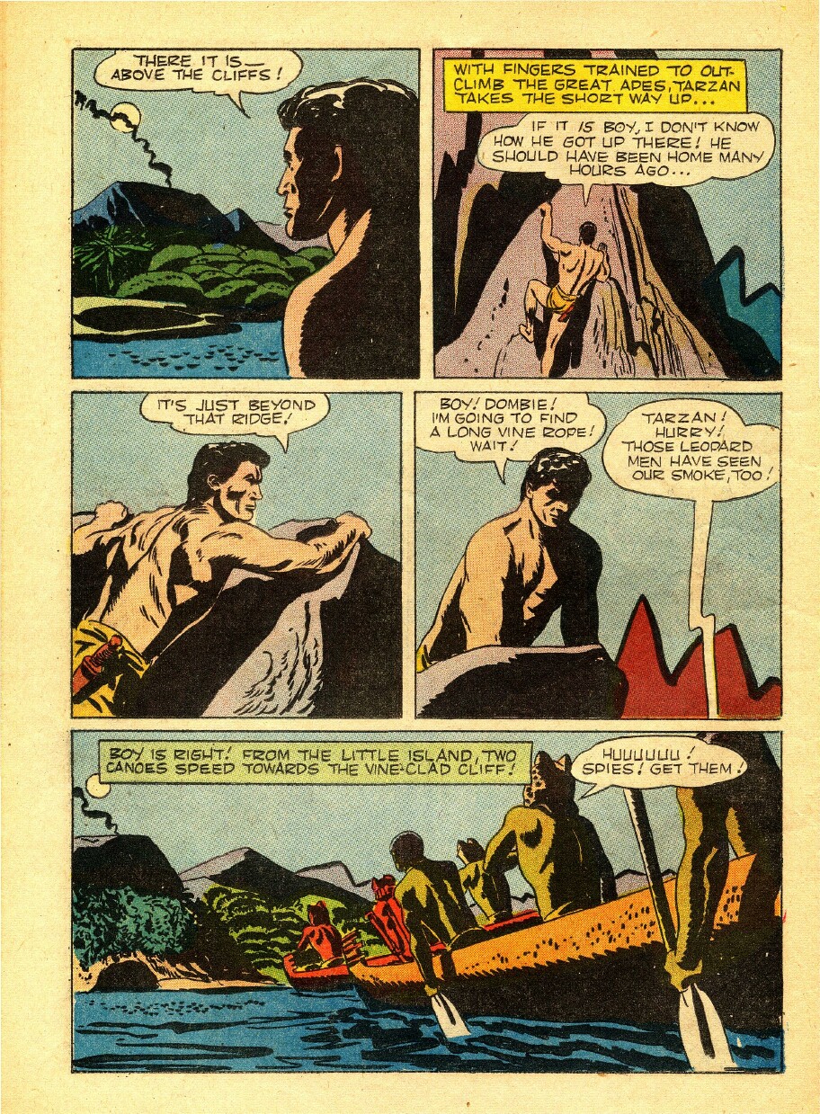 Read online Tarzan (1948) comic -  Issue #103 - 24