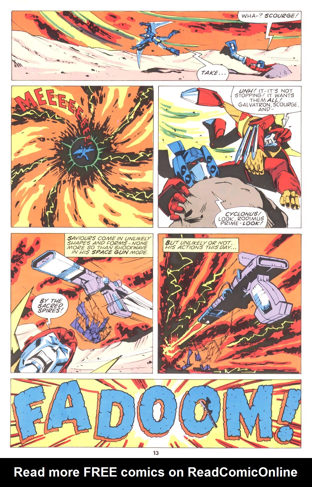 Read online The Transformers (UK) comic -  Issue #205 - 12