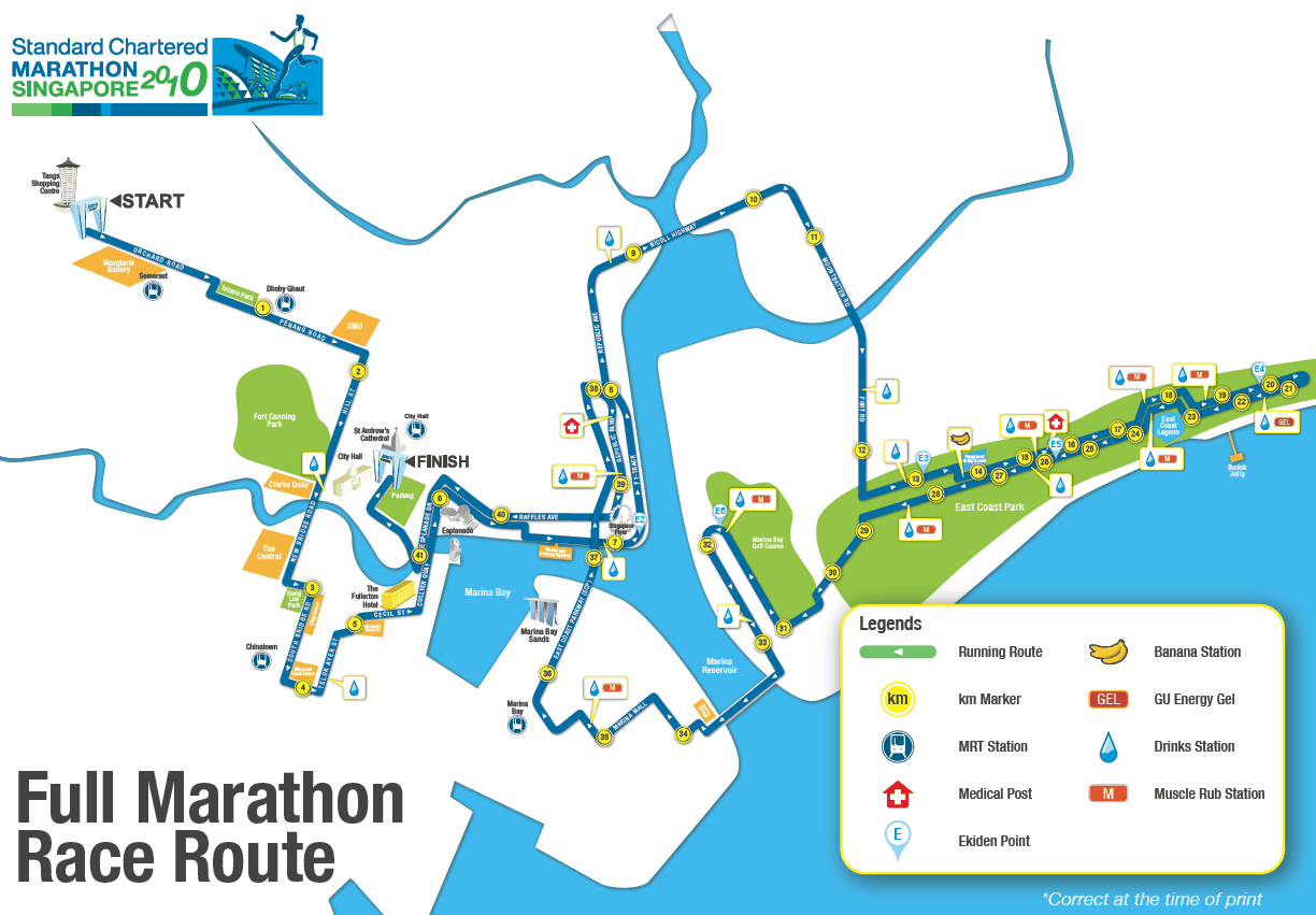 Standard Chartered Marathon Singapore 42.195km Preview