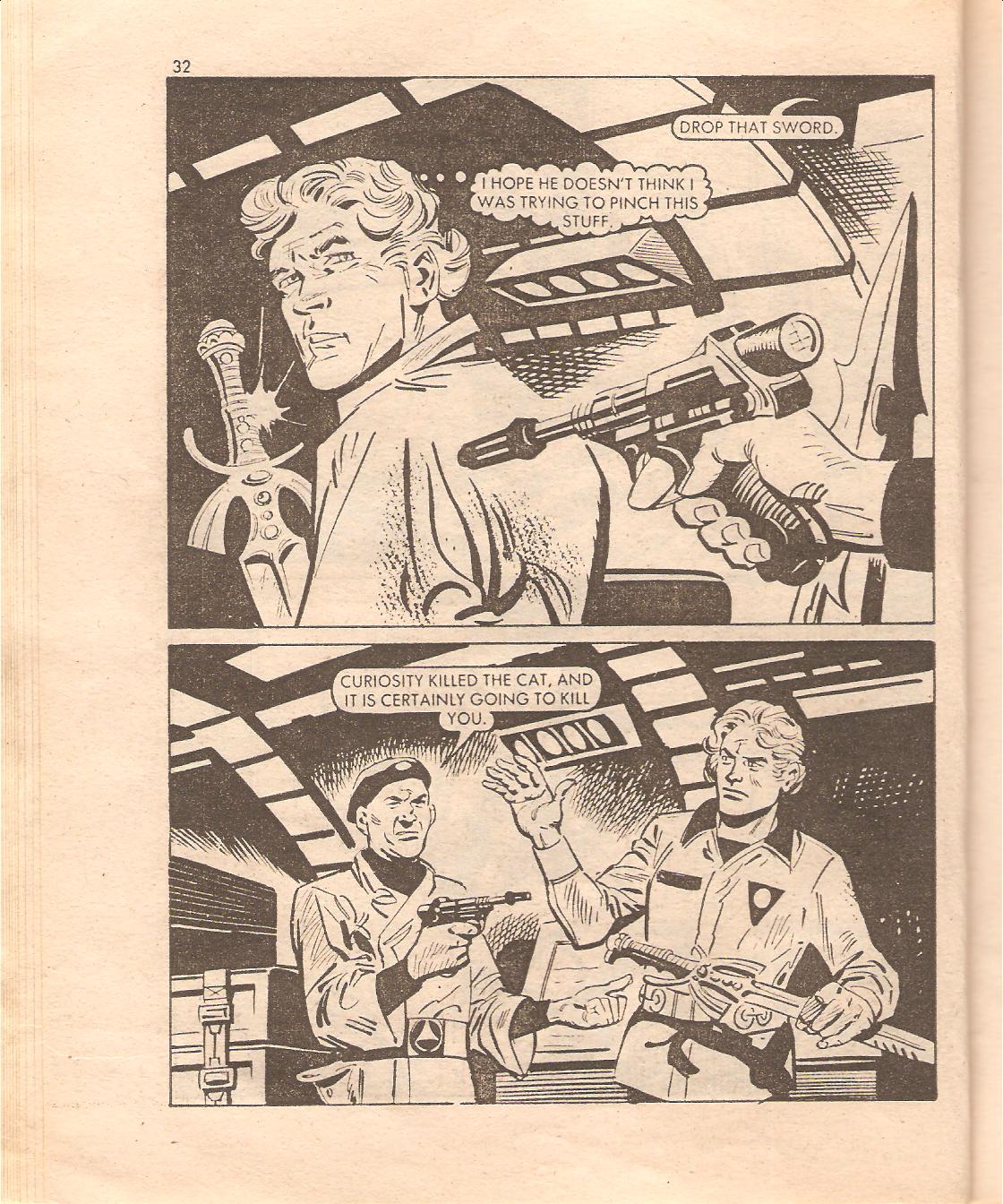 Read online Starblazer comic -  Issue #12 - 32