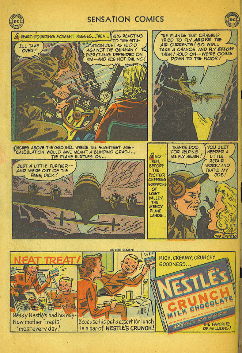 Read online Sensation (Mystery) Comics comic -  Issue #104 - 50