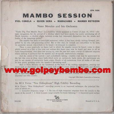 Noro Morales - Mambo Session Back