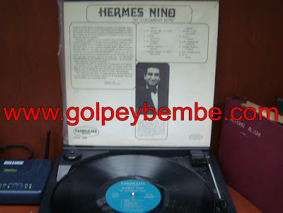 Hermes Niño y sus Colombians Boys - Primer lp back