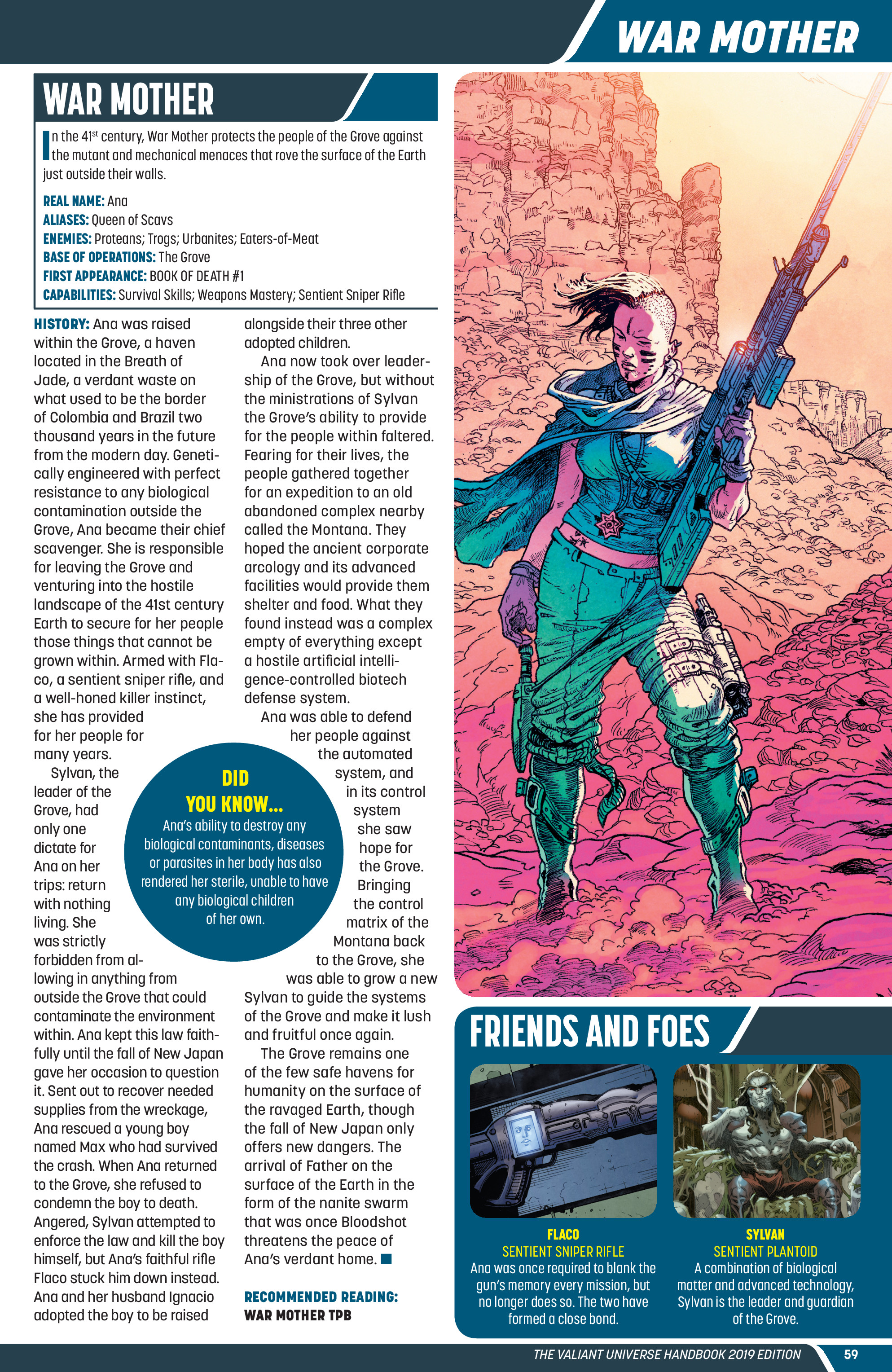 Read online Valiant Universe Handbook 2019 Edition comic -  Issue # Full - 60