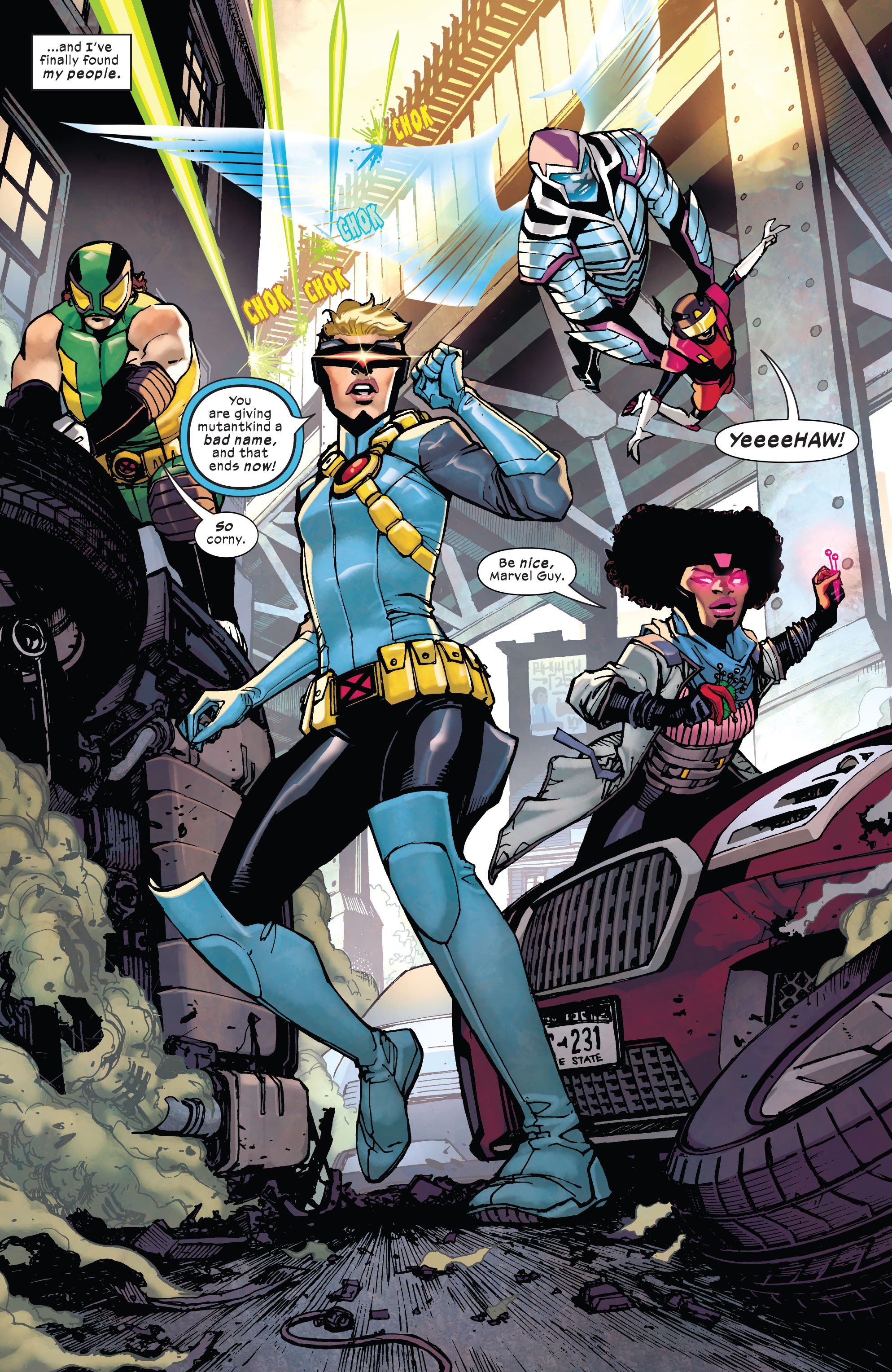 Read online Children Of The Atom comic -  Issue #1 - 3