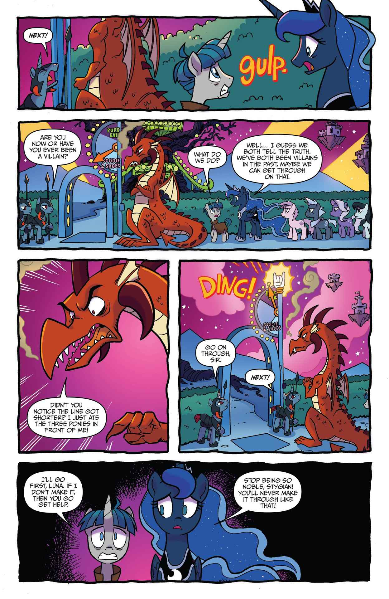 Read online My Little Pony: Nightmare Knights comic -  Issue #1 - 11