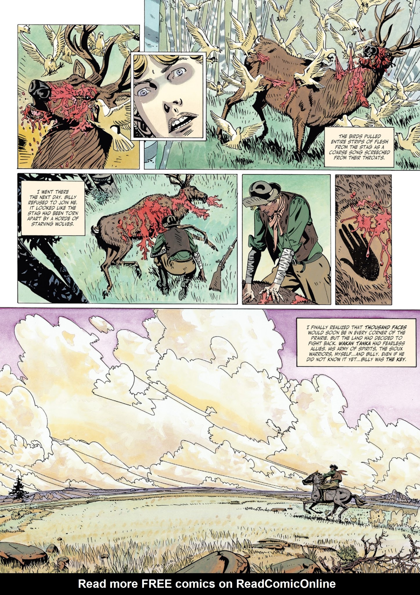 Read online Thousand Faces comic -  Issue #1 - 57