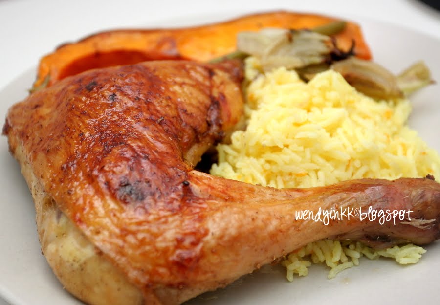 Table for 2.... or more Double Fennel Roasted Chicken