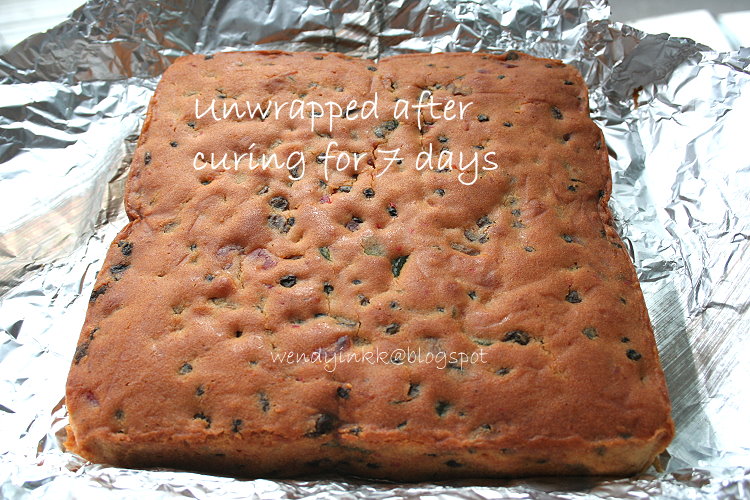 Table for 2.... or more Grand Marnier Orange Fruit Cake