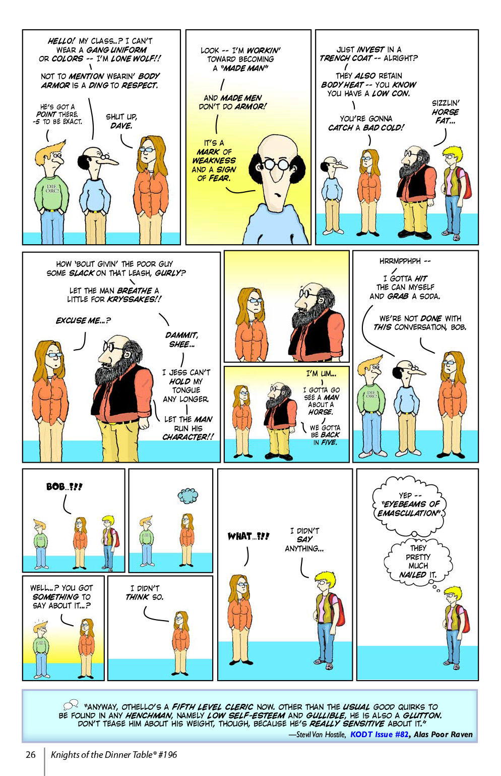 Read online Knights of the Dinner Table comic -  Issue #196 - 28