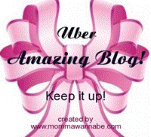 Uber Amazing Blog Award