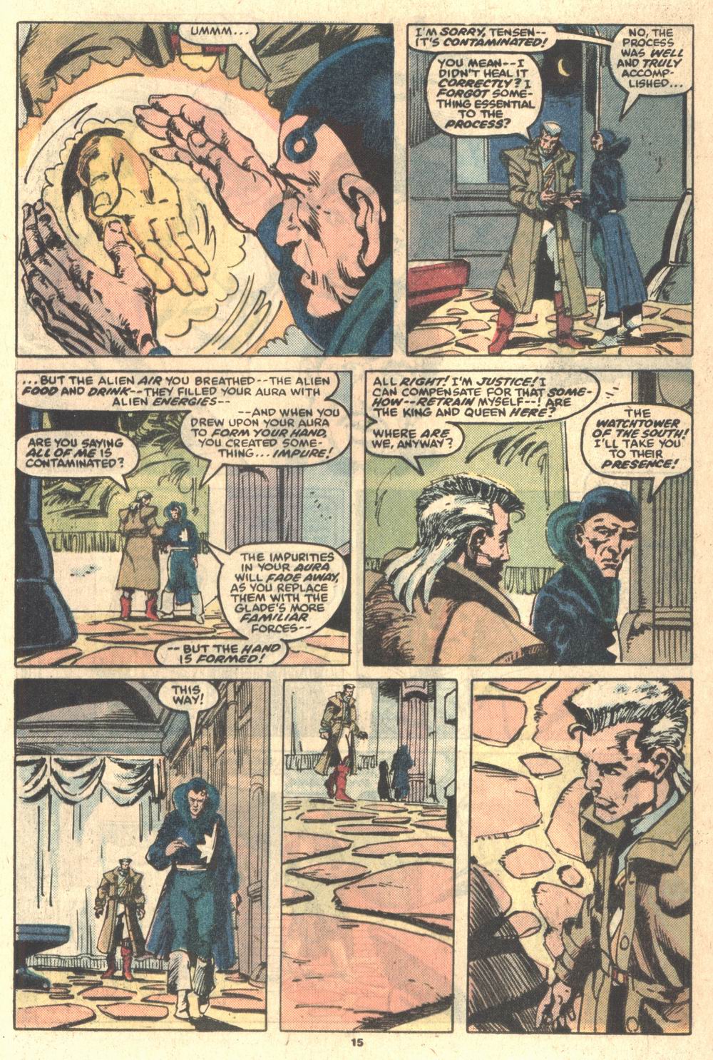 Read online Justice (1986) comic -  Issue #4 - 16