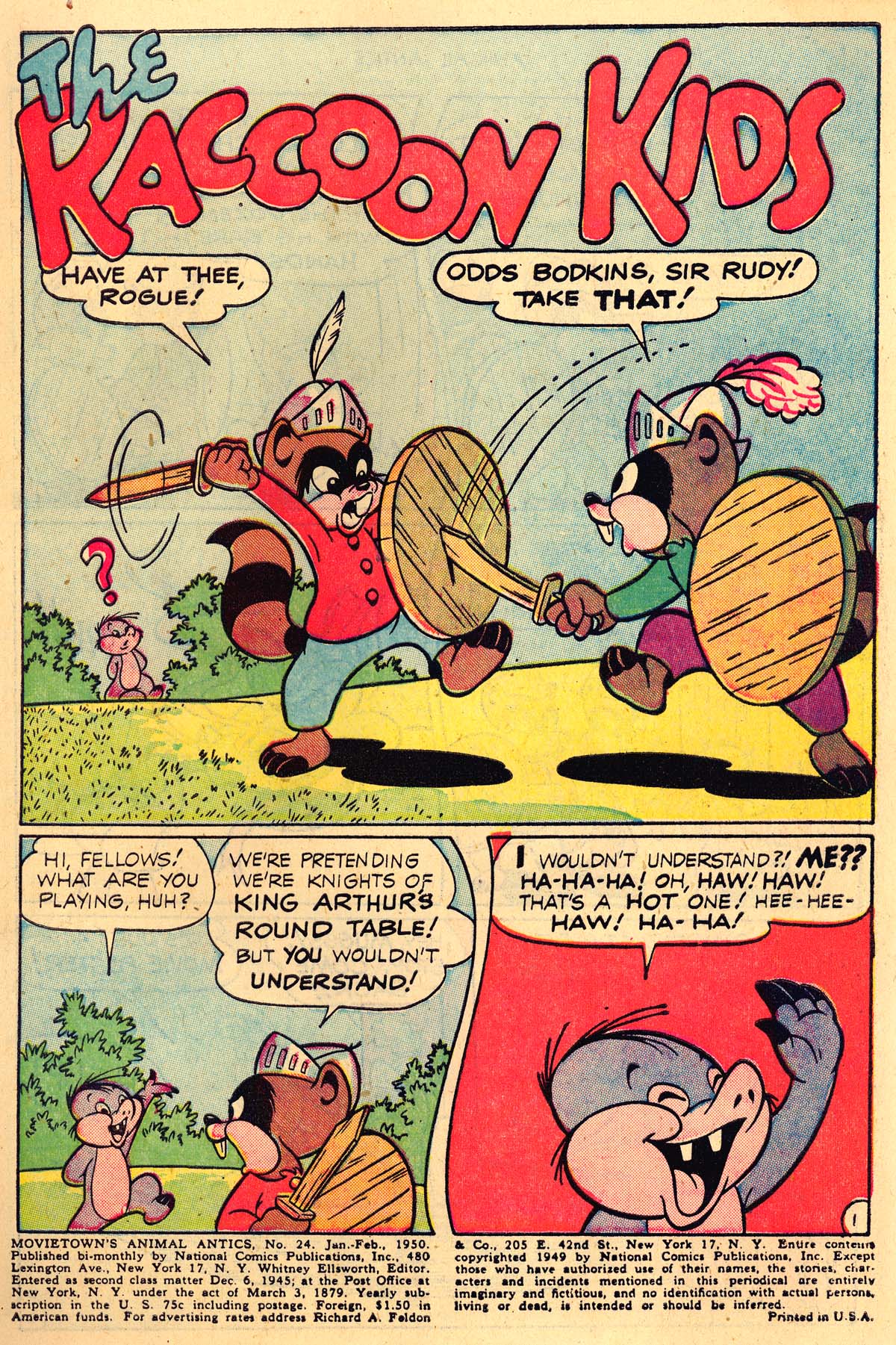 Read online Animal Antics comic -  Issue #24 - 3