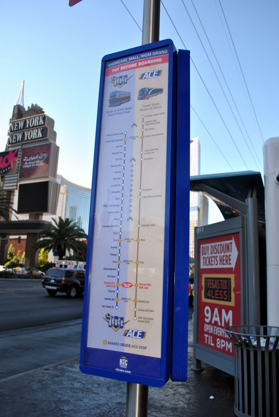 Treasured MOM-ents: RTC Transit for Las Vegas Strip etc...