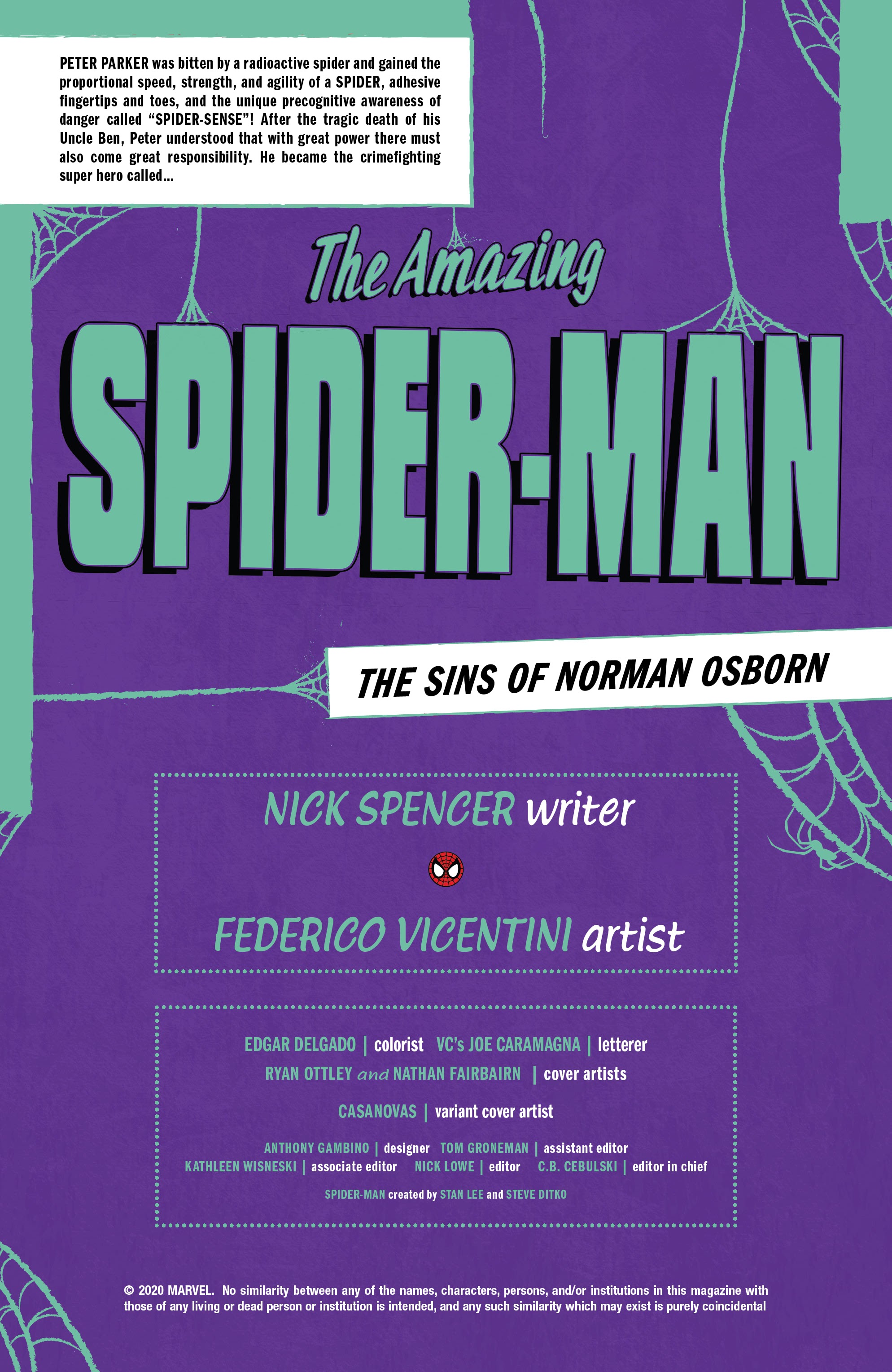 Read online Amazing Spider-Man: The Sins Of Norman Osborn comic -  Issue #1 - 3
