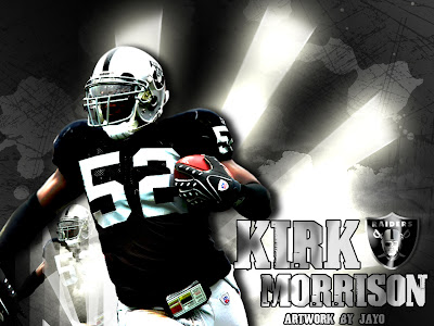 Morrison Kirk wallpaper, Oakland Raiders wallpaper
