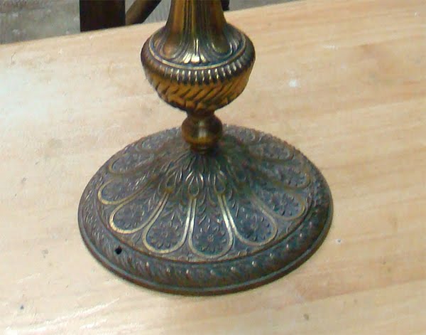 Lamparas Cebria: Ejemplo de restauración: Candelabro