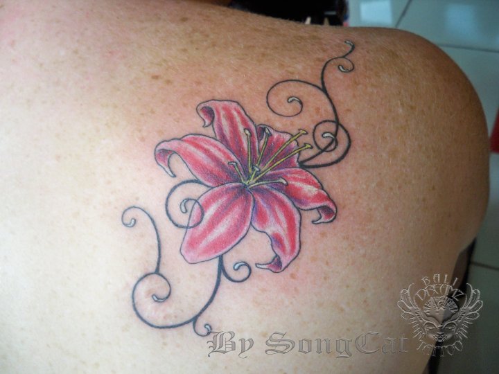 Flower Tattoo Lily. Lily flower tattoo » Lily