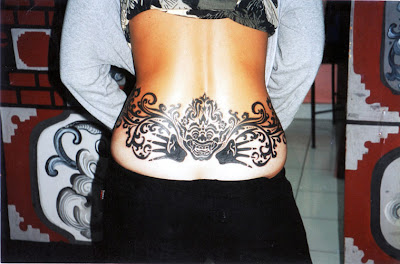Bali Boma Design combined with Tribal Tattoo