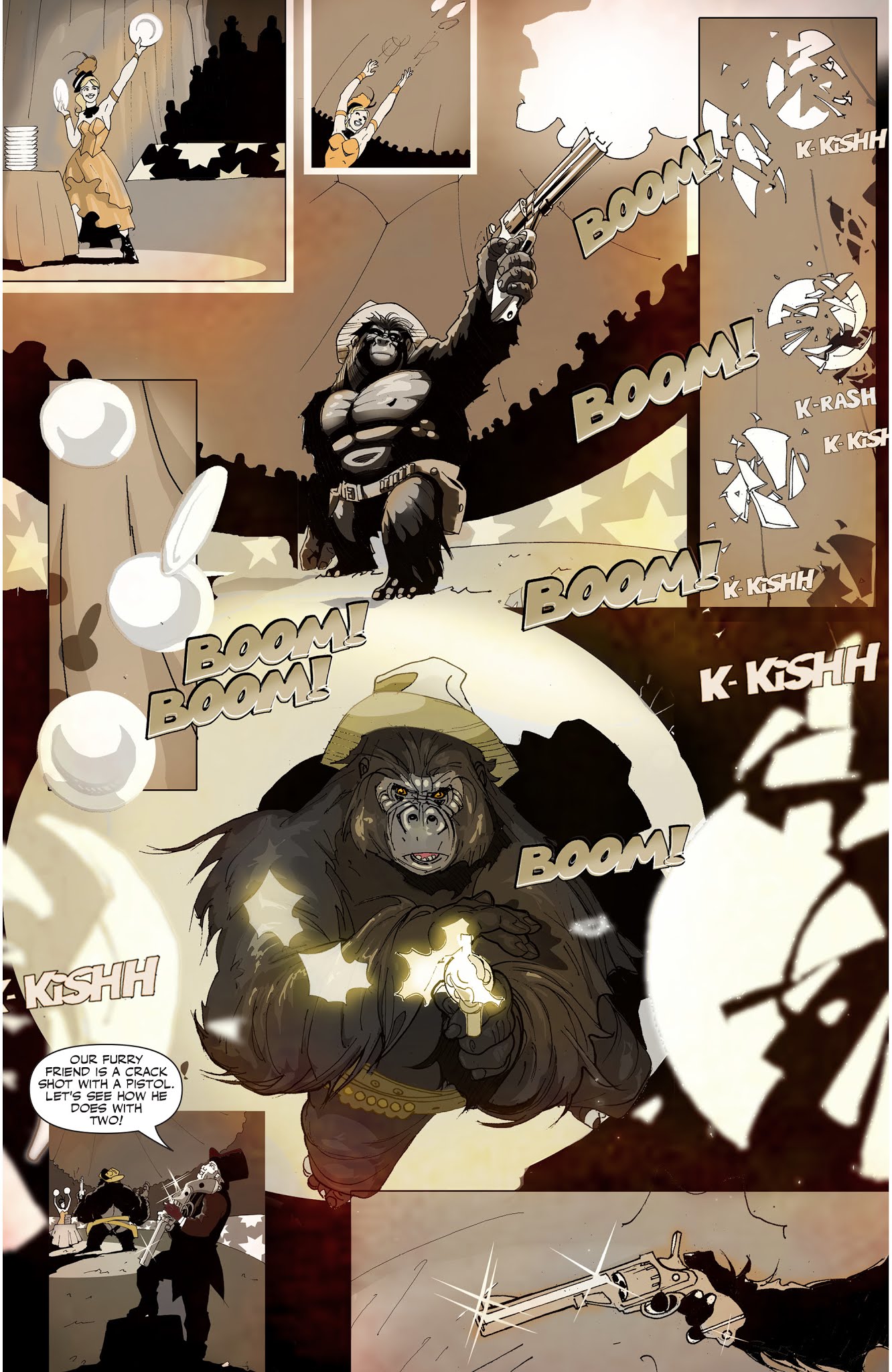 Read online Six-Gun Gorilla: Long Days of Vengeance comic -  Issue #1 - 21