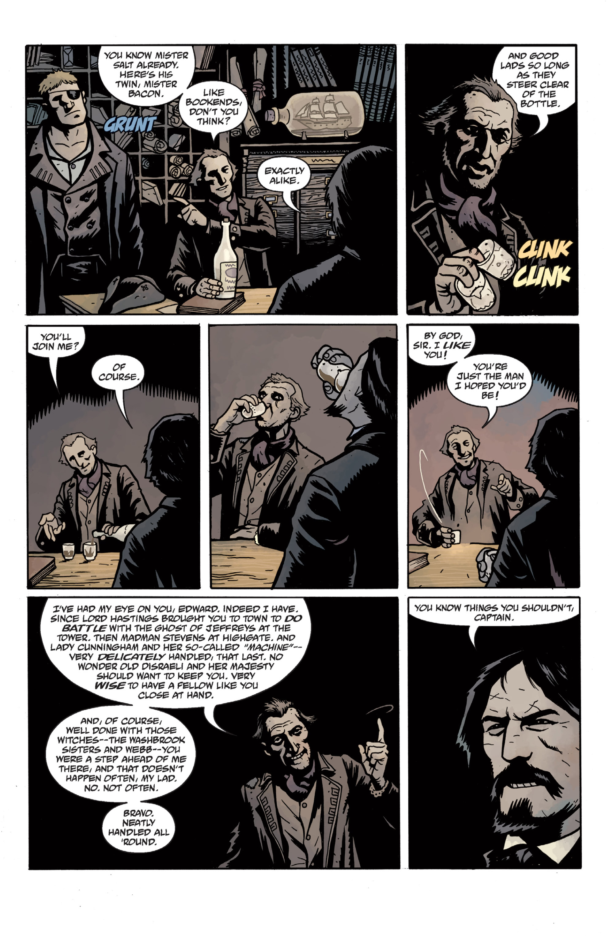 Read online Sir Edward Grey, Witchfinder: In the Service of Angels comic -  Issue # TPB - 37