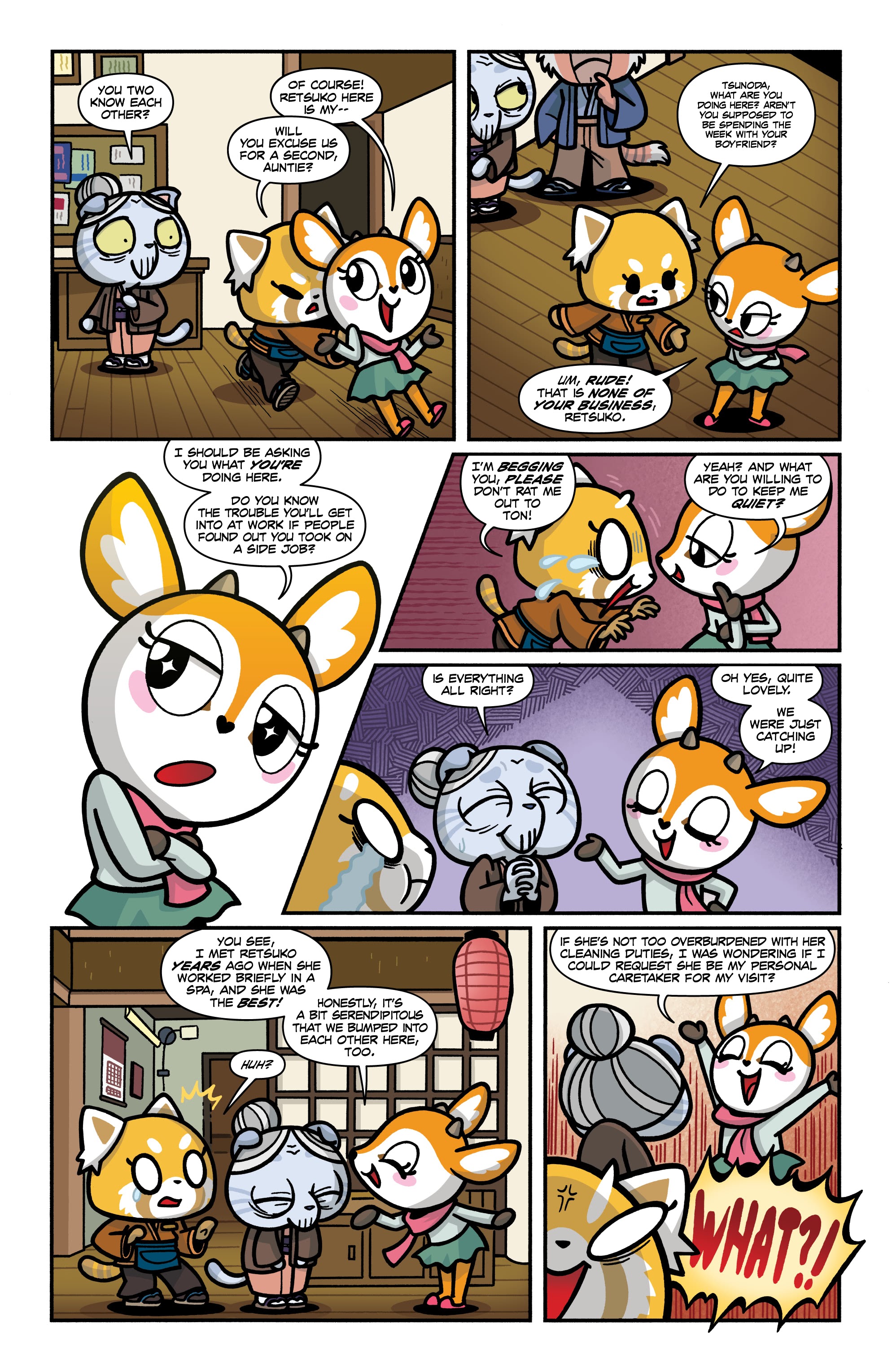 Read online Aggretsuko: Out of Office comic -  Issue #2 - 14