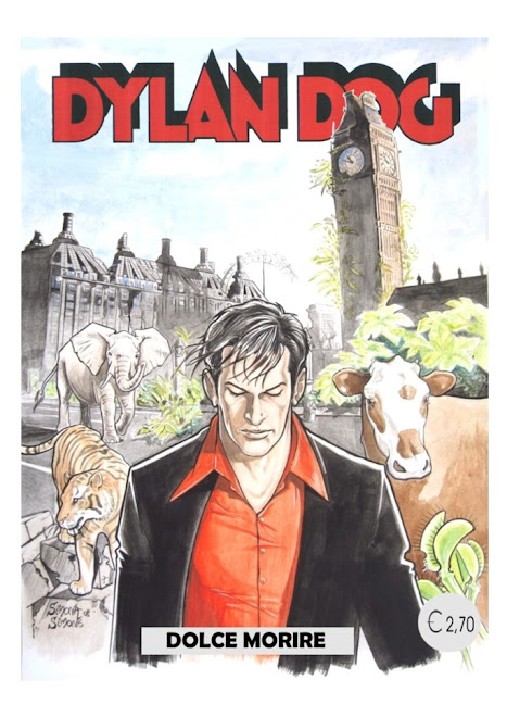 DolceMorire - copertina Dylan Dog