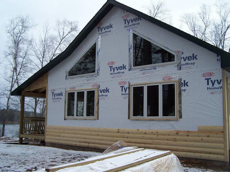 Windows In - Siding Started