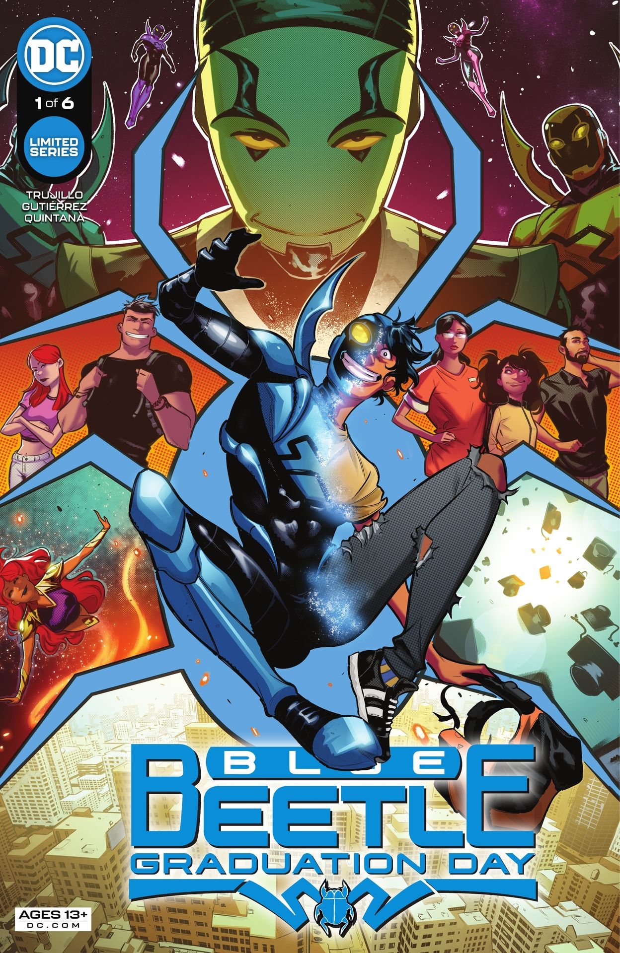 Blue Beetle: Graduation Day 1 Page 1