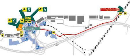 Enjoying the Life!: Dusseldorf Airport almost empty at its first semi Enjoying the Life!: Dusseldorf Airport almost empty at its first semi
