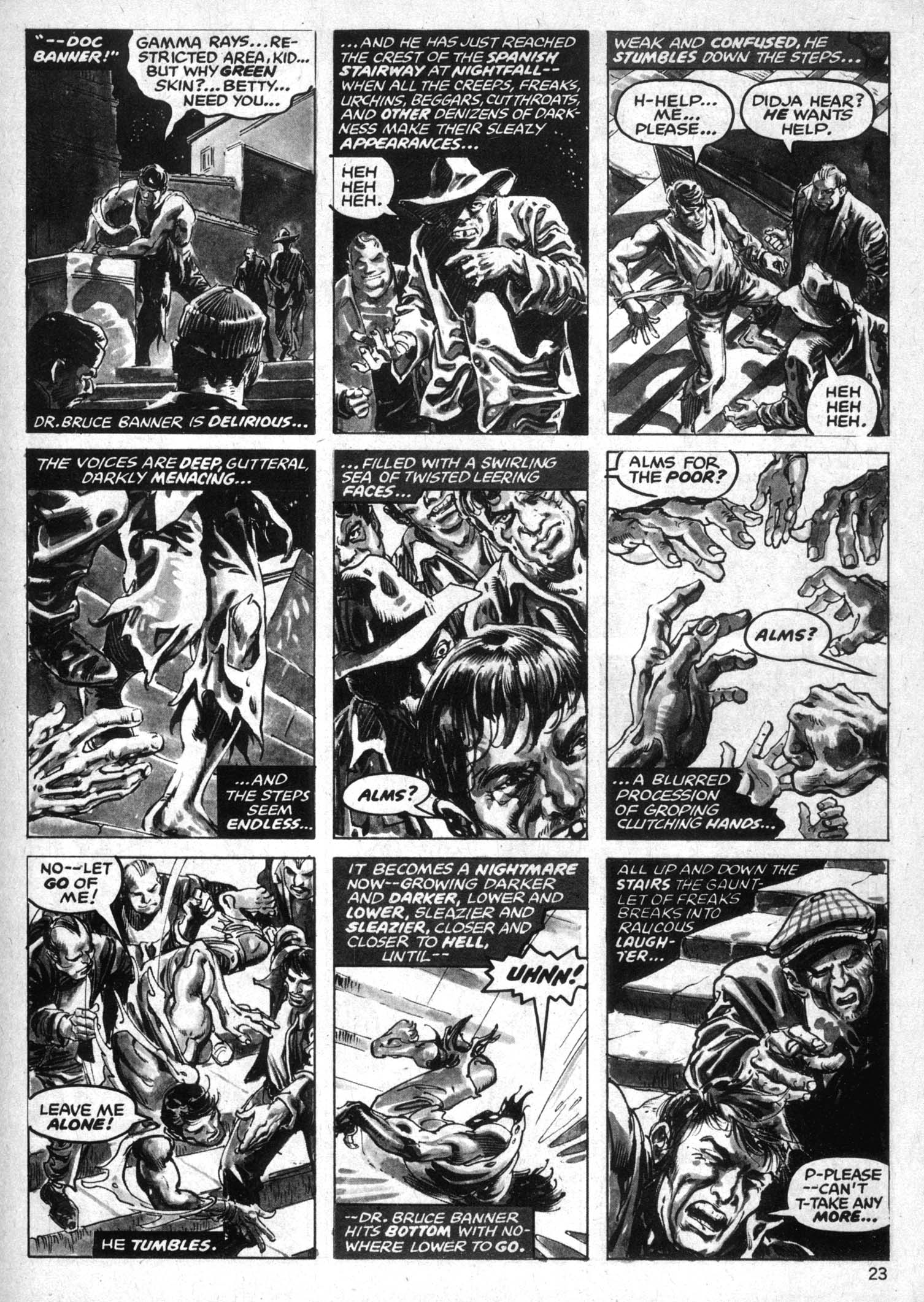 Read online The Rampaging Hulk comic -  Issue #1 - 22