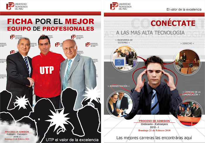 Photoshop | Afiche UTP