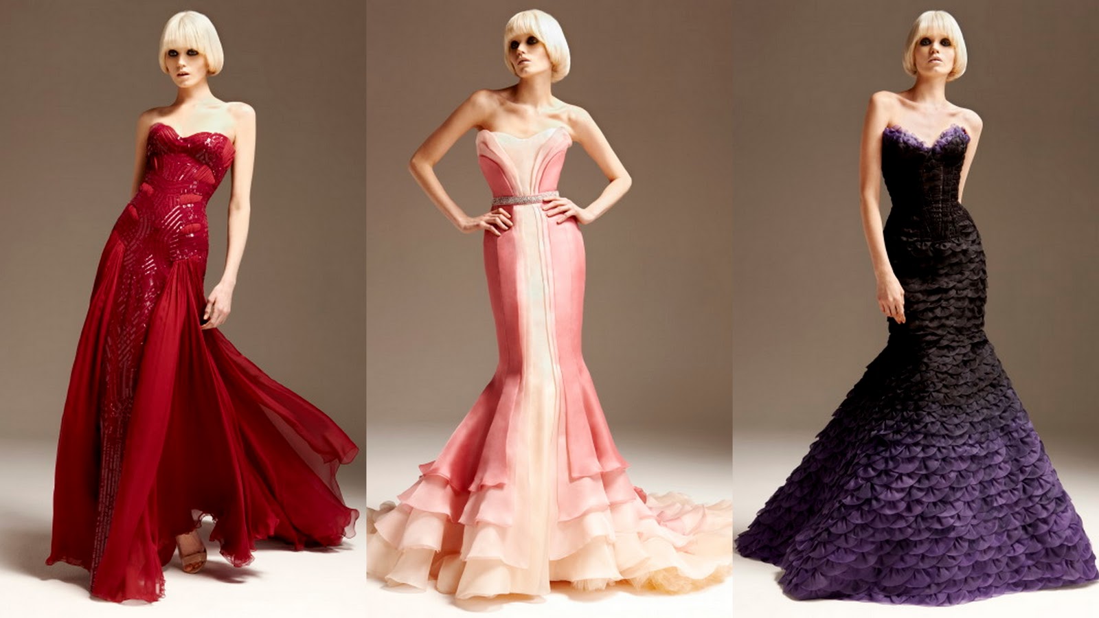 Frills and Thrills: Atelier Versace Evening Gowns