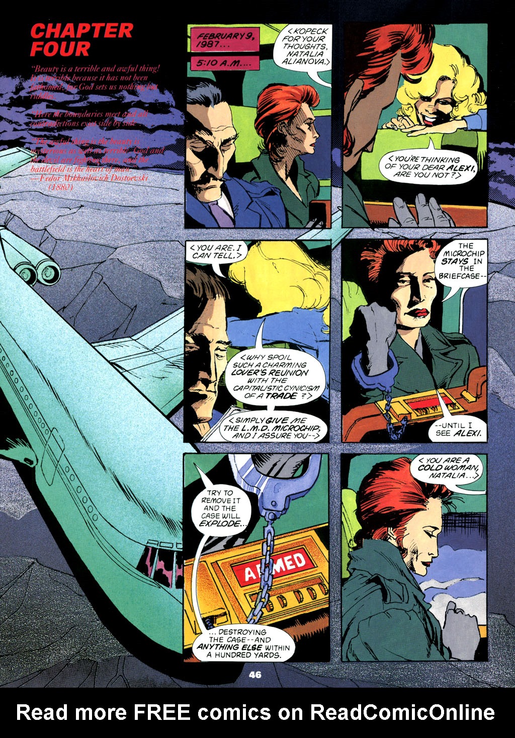 Read online Marvel Graphic Novel comic -  Issue #61 - Black Widow - The Coldest War - 47