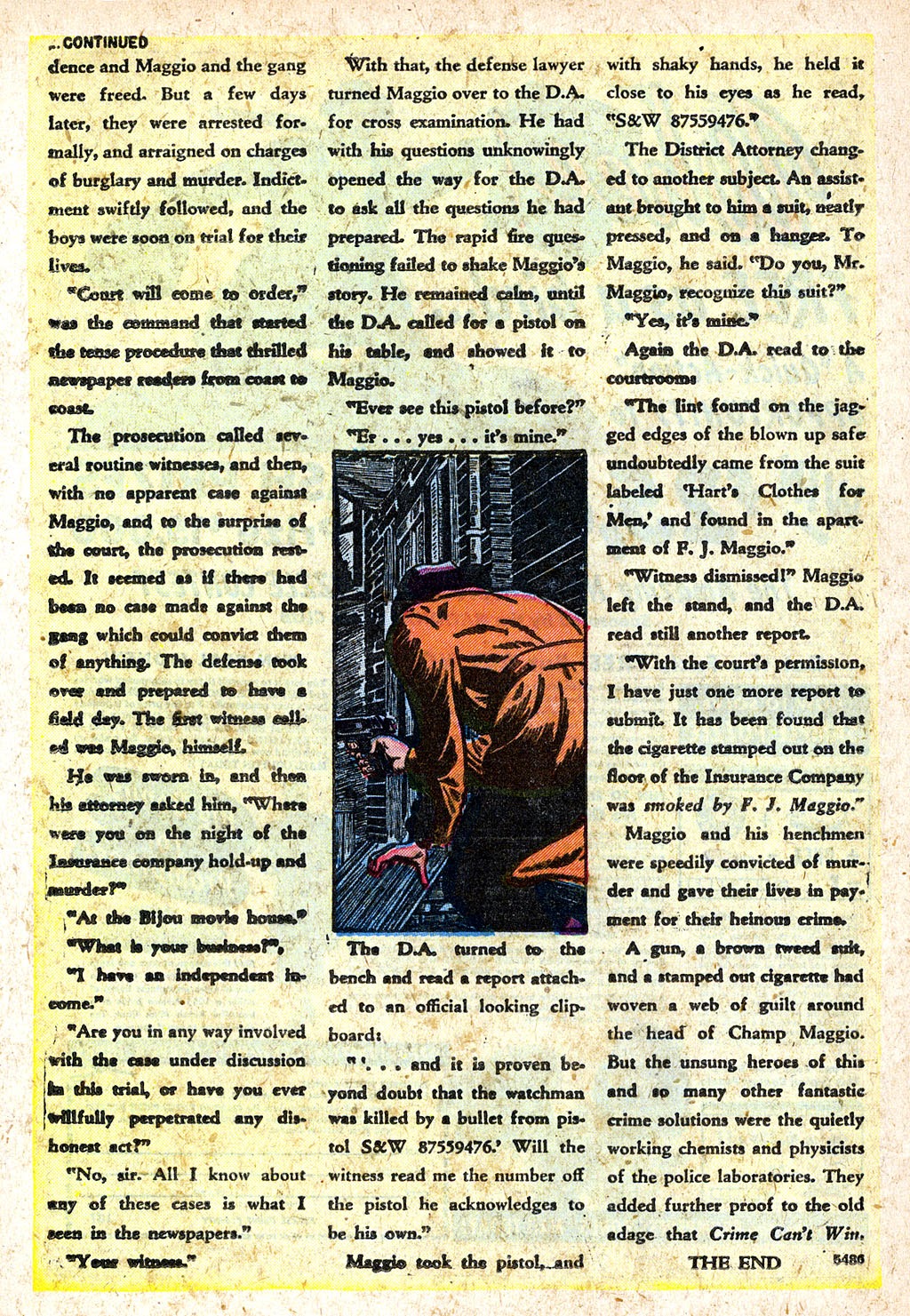 Read online Police Action comic -  Issue #1 - 20