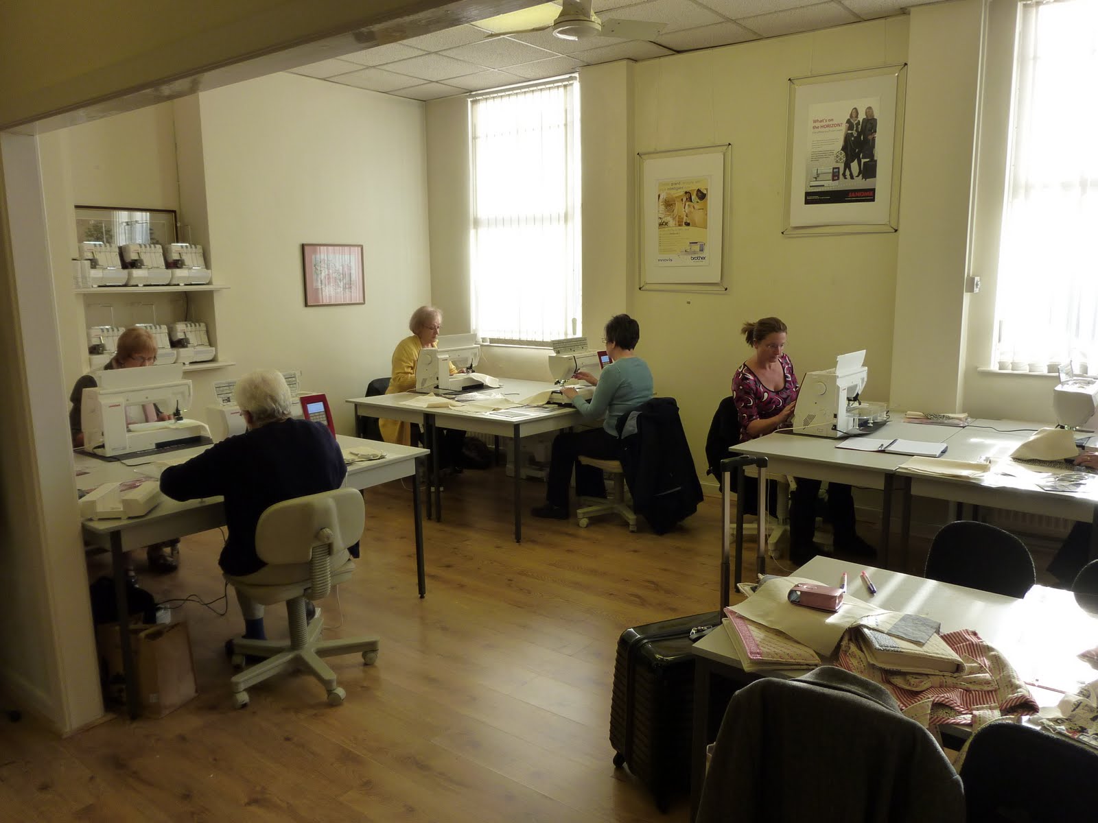 Sew Janome Test out the new Janome Horizon Bambers!