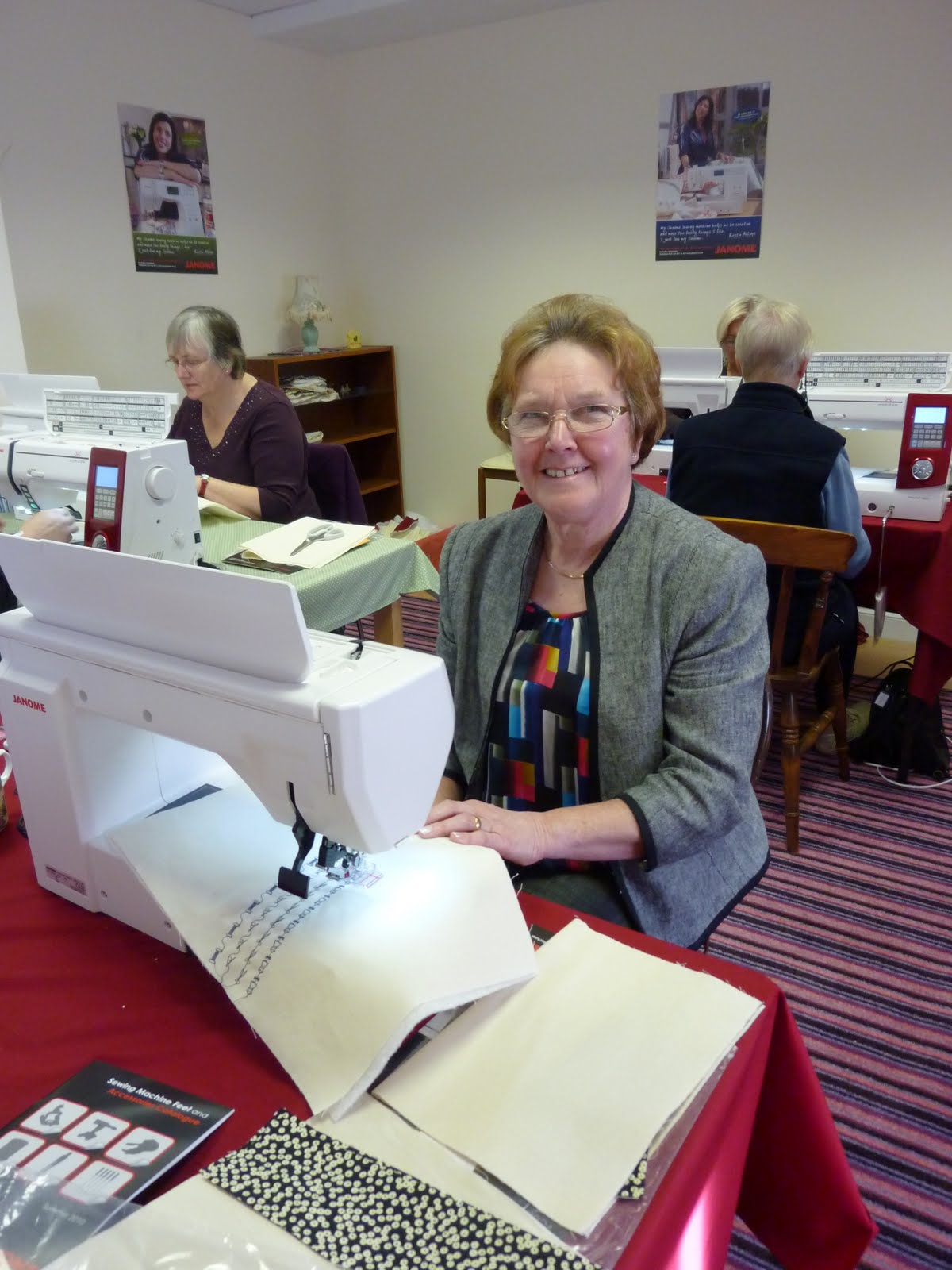 Sew Janome A creative Horizon event Brewers Sewing Machines in