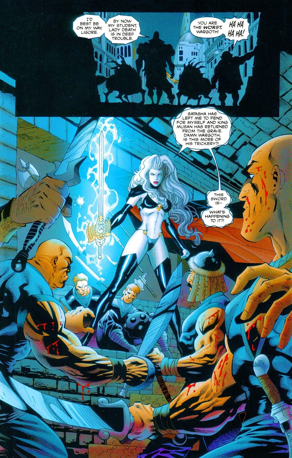 Read online Brian Pulido's Lady Death: Abandon All Hope comic -  Issue #3 - 6