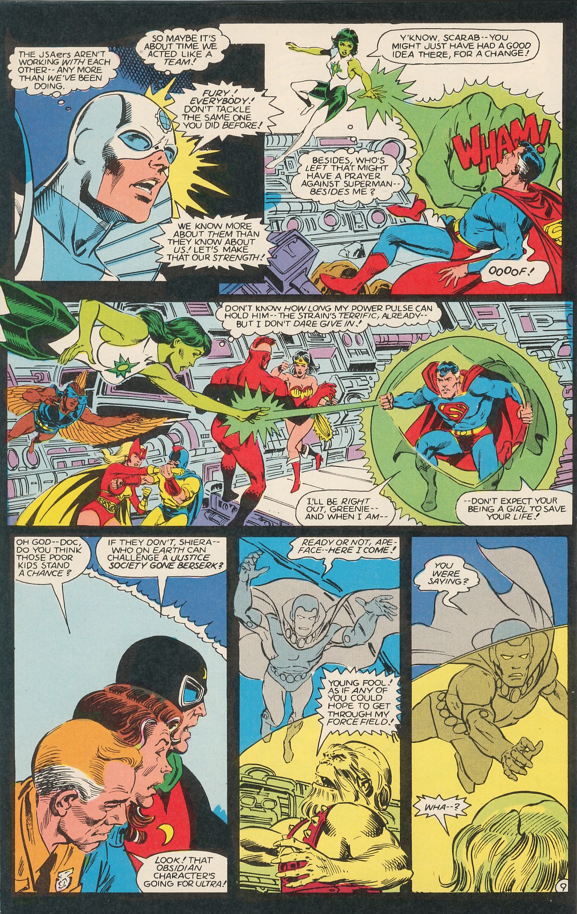 Read online Infinity Inc. (1984) comic -  Issue #10 - 11