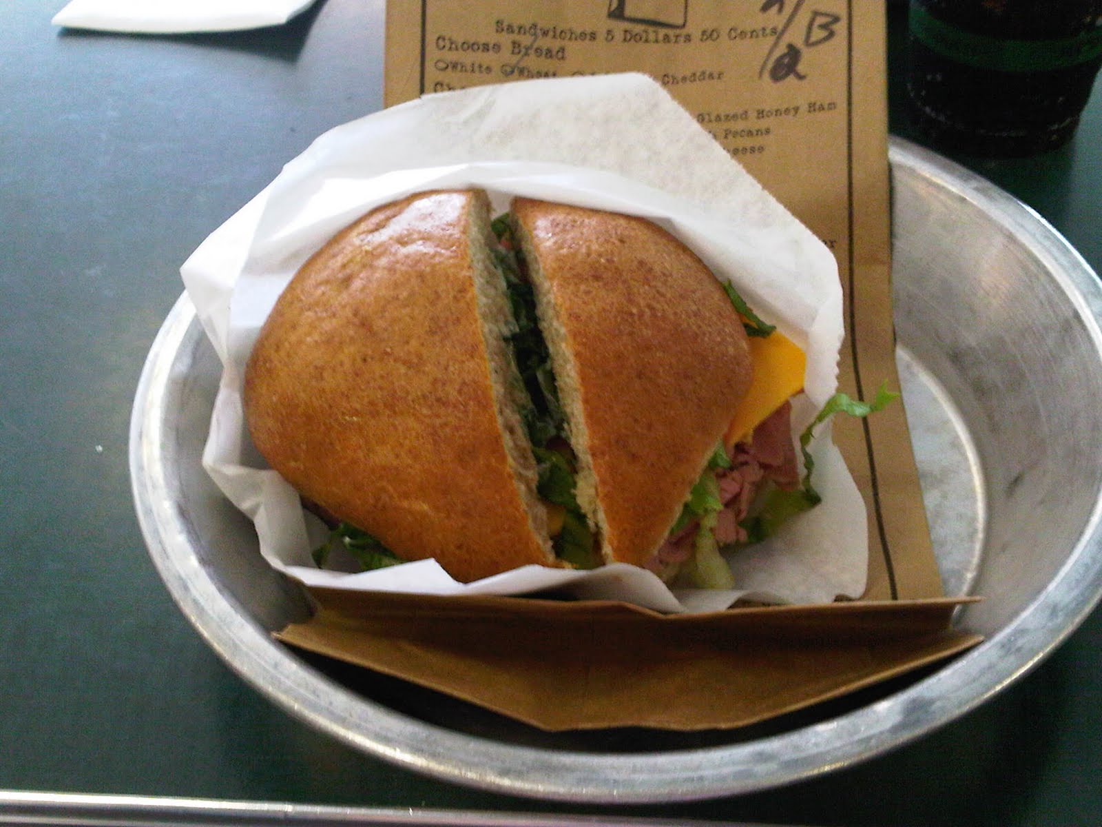 The Girl Who Ate Houston Brown Bag Deli