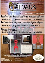 Próximos cursos de restauración de muebles, de imágenes y de pintura decorativa