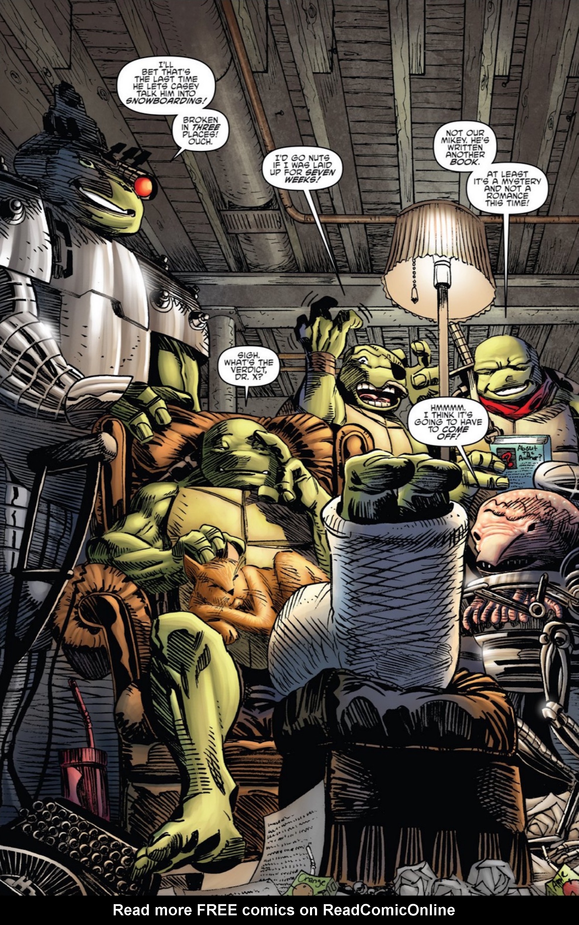 Read online Teenage Mutant Ninja Turtles 30th Anniversary Special comic -  Issue # Full - 29