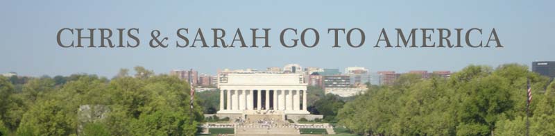 Chris and Sarah Go To America