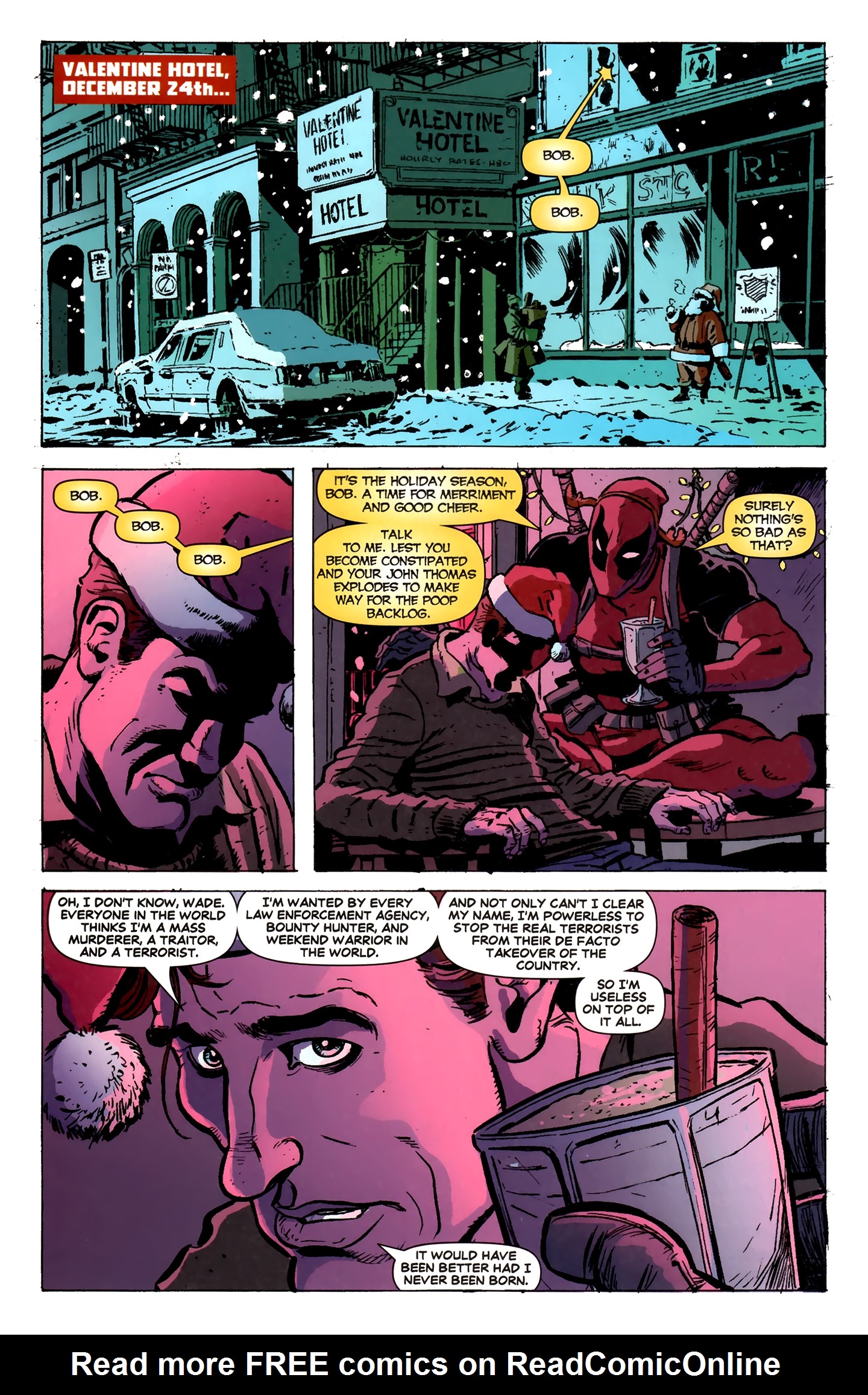 Read online Deadpool MAX X-Mas Special comic -  Issue # Full - 3
