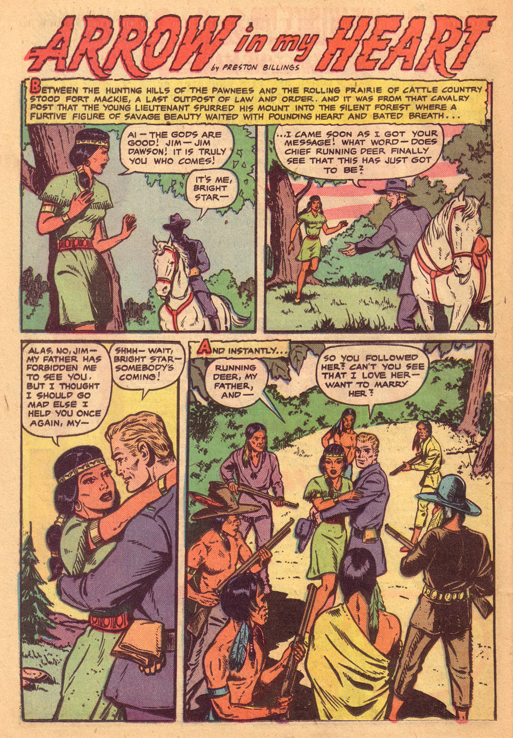 Read online Cowgirl Romances (1950) comic -  Issue #4 - 26