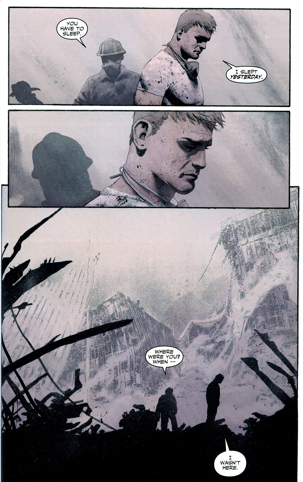 Read online Captain America: Red, White & Blue comic -  Issue # TPB - 159