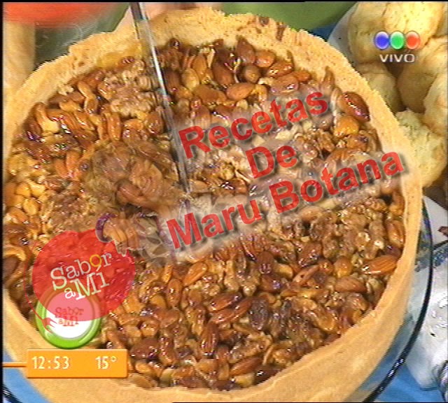 image of Recetas de Maru Botana: Tarta de Frutas Secas