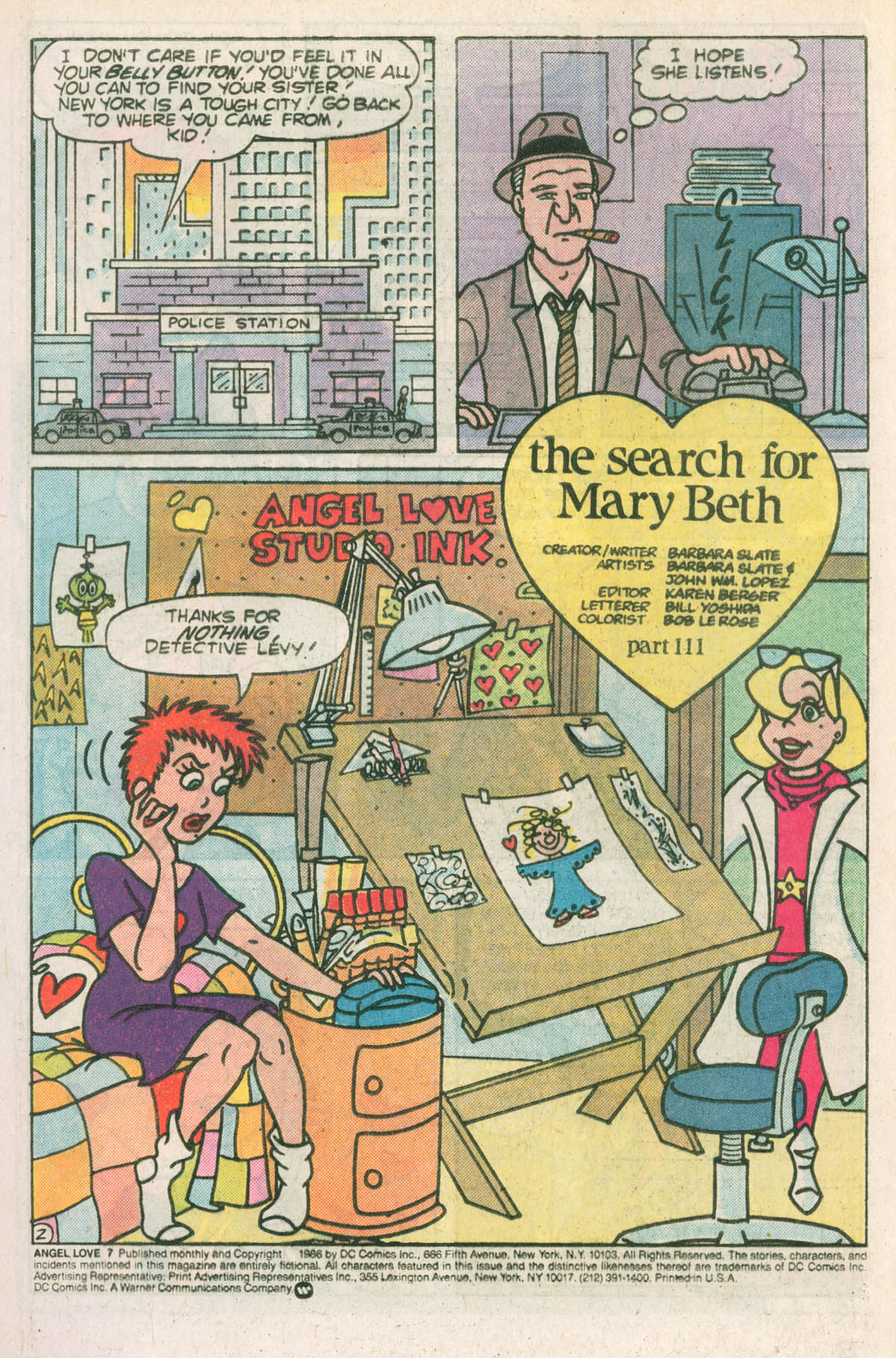 Read online Angel Love comic -  Issue #7 - 3