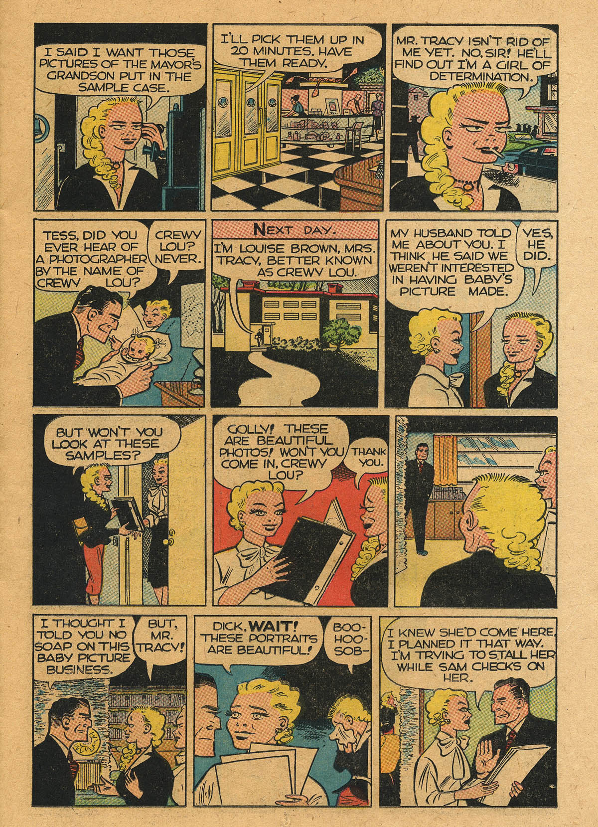 Read online Dick Tracy comic -  Issue #74 - 11